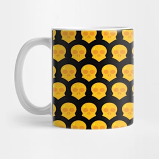 Little Golden Skulls Mug